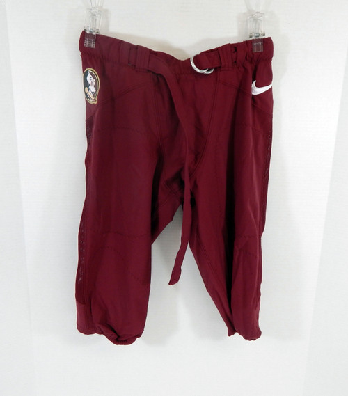 2022 Florida State FSU Seminoles Shyheim Brown #38 Game Used Red Pants 323440