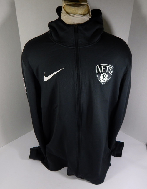 2017-18 Brooklyn Nets Timofey Mozgov #20 Game Issued P Used Warm Up Jacket 3
