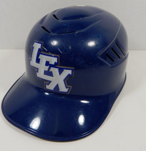 Lexington Legends Game Used Blue Catching Coaching Helmet DP05827