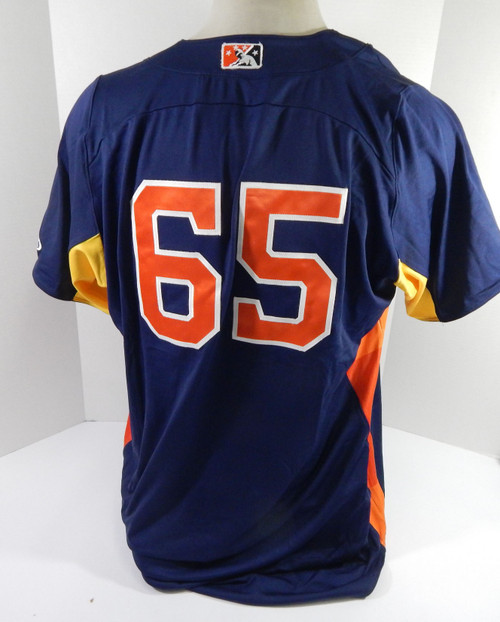 Greeneville Astros #65 Game Used Navy Jersey 50 DP59043