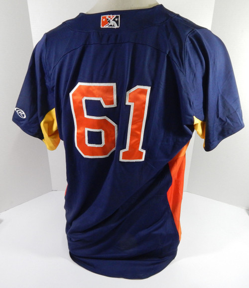Greeneville Astros #61 Game Used Navy Jersey 48 DP59026