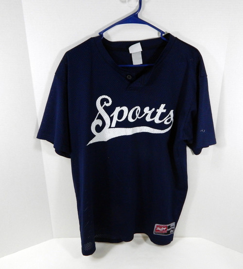 Shreveport Sports #18 Game Used Navy Practice Jersey L DP50654