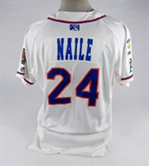 2016-19 Midland Rockhounds James Naile #24 Game Used White Jersey 46 DP71937