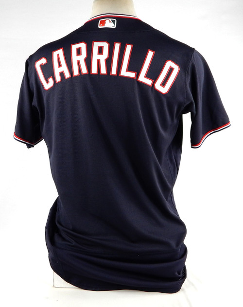 2022 Washington Nationals Geraldo Carrillo # Game Issued Navy Jersey 42 240