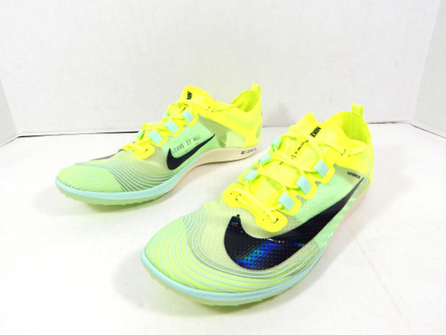 Nike Zoom Victory XC 5 Lowtop Utah State Mint/Yellow Track & Field Spikes 8.5