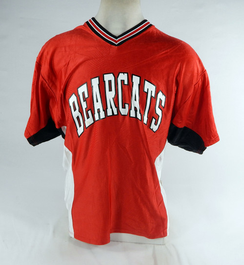 2000s Cincinnati Bearcats Game Issued Red Shooting Shirt L 563