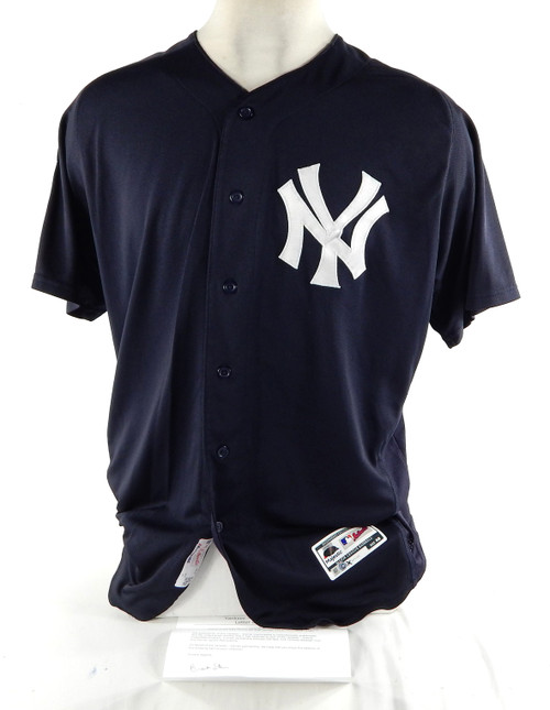 2019 New York Yankees James Paxton #65 Game Used Navy Jersey ST Patch 48 DP8