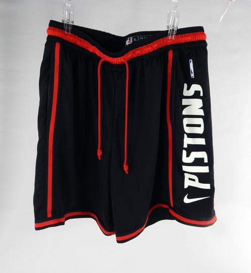 2023-24 Detroit Pistons Mike Muscala #41 Game Issued Pos Used Practice Shorts 7