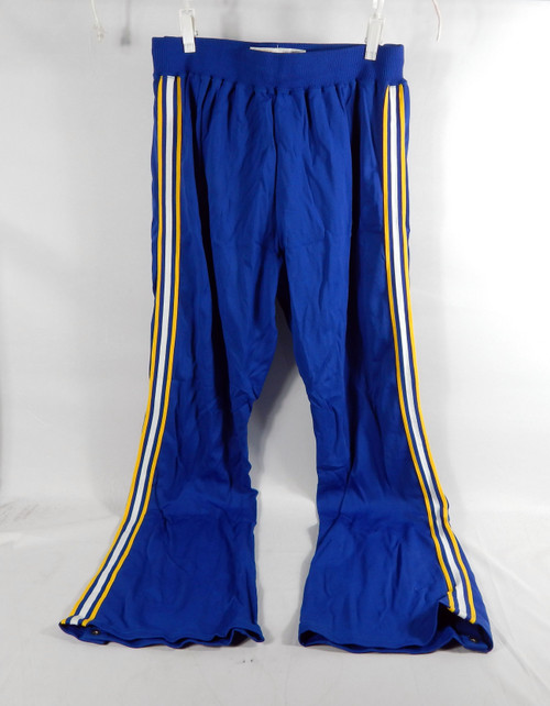 1980s Golden State Warriors #42 Game Used Blue Warm Up Pants 42 DP74552