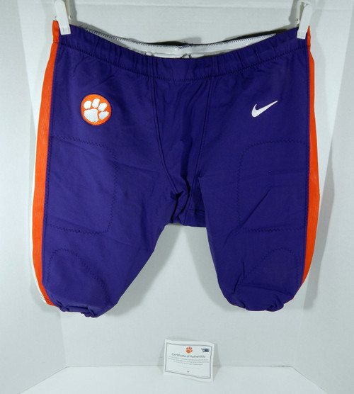 Clemson Tigers #54 Game Used Purple Pants 46 DP68809