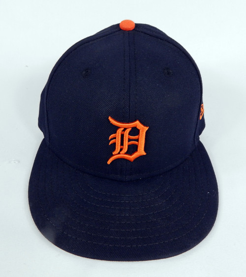 2023 Detroit Tigers Brendan White #52 Game Issued Pos Used Navy Hat 6.875 8