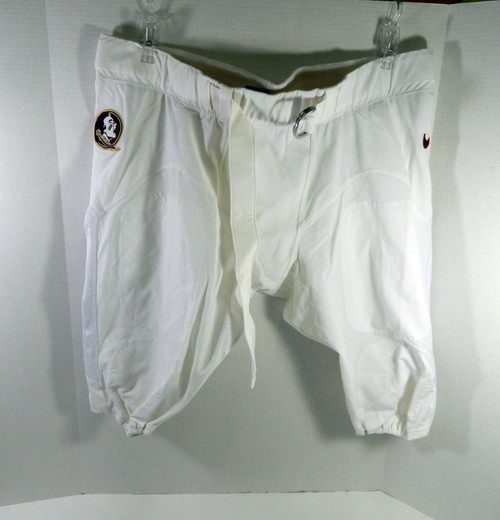 Florida State FSU Seminoles Game Used White Pants 50 DP60912