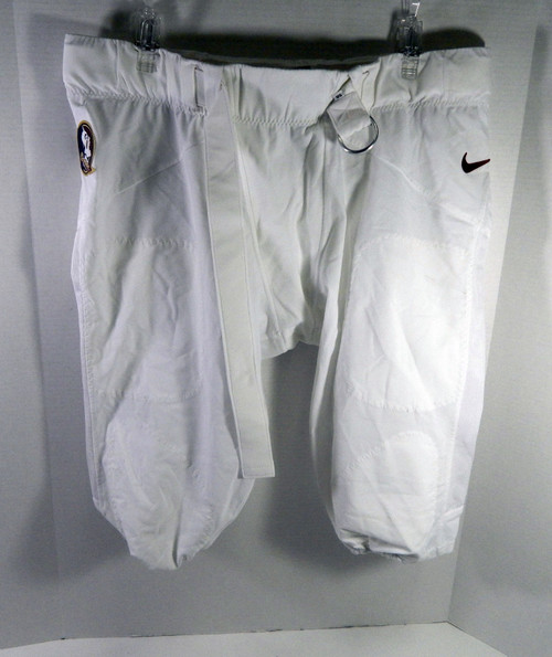 Florida State FSU Seminoles Game Issued White Pants 46 DP60897