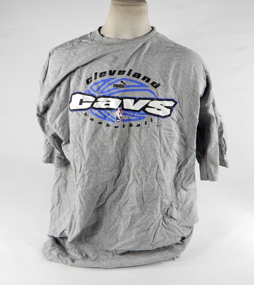 1990s Cleveland Cavaliers Team Issued Grey Shirt 3XLT DP70406