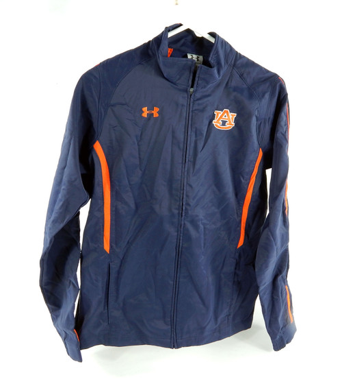 Auburn Tigers Team Issued Navy Sideline Jacket M DP69726