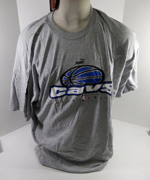 1990s Cleveland Cavaliers Team Issued Grey Training Shirt 2XL DP64008