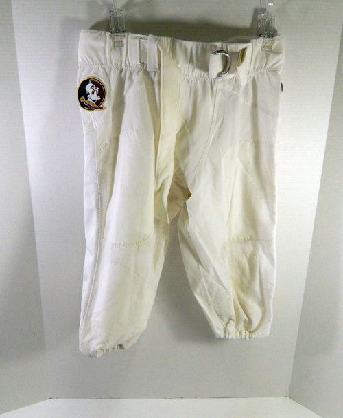 Florida State FSU Seminoles #67 Game Used White Pants 36 DP60806