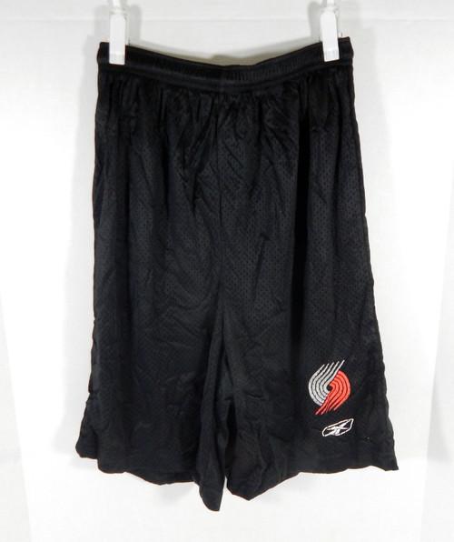 Portland Trailblazers Team Issued Black Shorts M DP63090