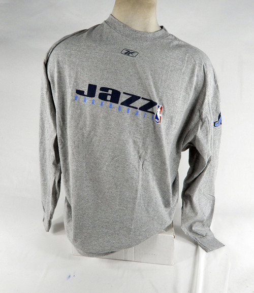 2000s Utah Jazz Team Issued Grey Training Shirt XLT DP68343