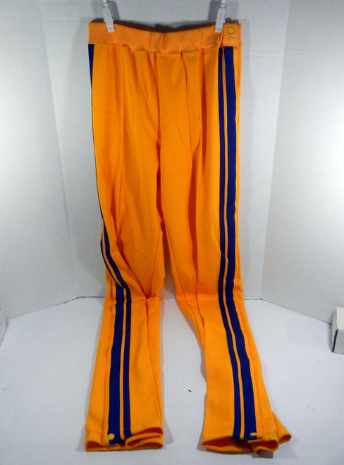 1980s Golden State Warriors Game Issued Yellow Pants DP57007