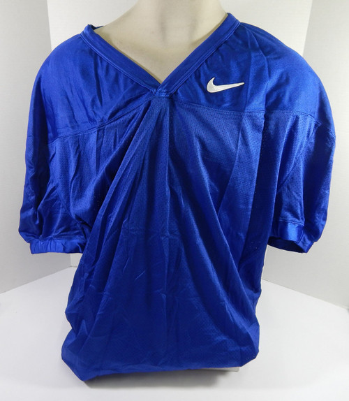 NCAA Football Team Issued Blue Practice Jersey 4XL DP59293