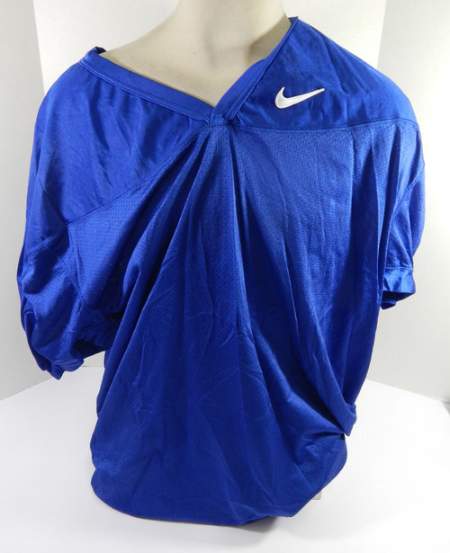 NCAA Football Team Issued Blue Practice Jersey 4XL DP59294