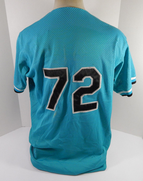 1994-02 Florida Marlins #72 Game Used Blue Jersey BP ST XL DP59302