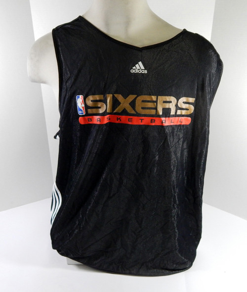 Philadelphia 76ers Game Issued Black Practice Jersey DP54101