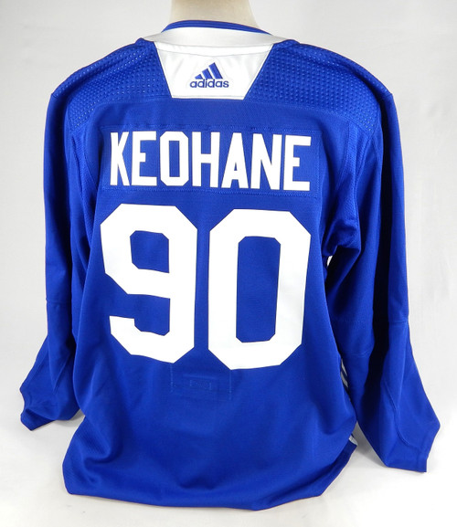 2024 Buffalo Sabres Sean Keohane #90 Game Issued P Used Blue Practice Jersey  44