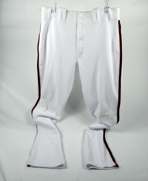 2021 Arizona Diamondbacks Seth Beer #28 Game Issued White Pants 36-41-35 552