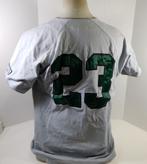 Ohio Bobcats #23 Game Used Grey Jersey 46 DP23516