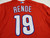 Philadelphia Phillies Sal Rende #19 Game Issued Red Jersey E Spring Training 86
