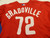 Philadelphia Phillies Tim Gradoville #72 Game Used Red Jersey BP ST 887