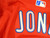 Philadelphia Phillies Jones #21 Game Used Red Jersey Ext ST BP L DP43717