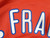 Philadelphia Phillies Freddy Francisco #13 Game Used Red Jersey Ex ST BP L 701