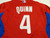2011-13 Philadelphia Phillies Roman Quinn #4 Game Issued Red Jersey ST BP 44 77