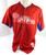 Philadelphia Phillies Aaron Fultz #46 Game Used Red Jersey Extended ST BP 50 0