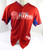 Philadelphia Phillies Ray Burris #34 Game Issued Red Jersey Extended ST BP 46 3