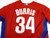 Philadelphia Phillies Ray Burris #34 Game Issued Red Jersey Extended ST BP 46 3
