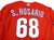 Philadelphia Phillies Sandro Rosario #68 Game Used Red Jersey Ex ST BP 48 7