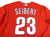 Philadelphia Phillies Seibert #23 Game Issued Red Jersey 48 DP44236
