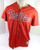 Philadelphia Phillies Jose Tortolero #33 Game Used Red Jersey Ext ST BP L 658