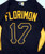 Pittsburgh Pirates Pedro Florimon #17 Game Issued Black Jersey BP ST 736