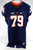 2013 Virginia Cavaliers #79 Game Used Navy Jersey NP Rem 42 179