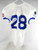 Air Force Falcons #28 Game Used White Jersey NP Rem M 903