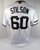 2018 Pittsburgh Pirates John Stilson #60 Game Issued White Jersey Memorial 671