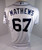 2017 San Diego Padres Jonathon Mathews #67 Game Issued White Jersey SDP1118