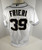 San Diego Padres Ernesto Frieri #39 Game Issued White Jersey