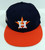 2021 Houston Astros Enoli Paredes #48 Game Issued Navy Hat Jackie Robinson P