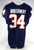 2012 Virginia Cavaliers Montgomery #34 Game Used Navy Jersey 40 015